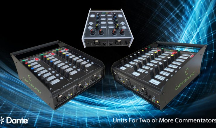 2 or More Commentators with updated Dante Logo